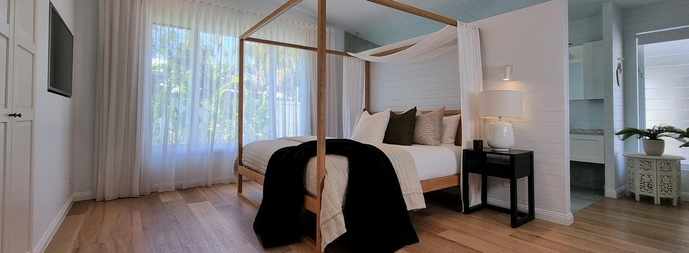 Coastal Queen Beds - Biku Furniture & Homewares