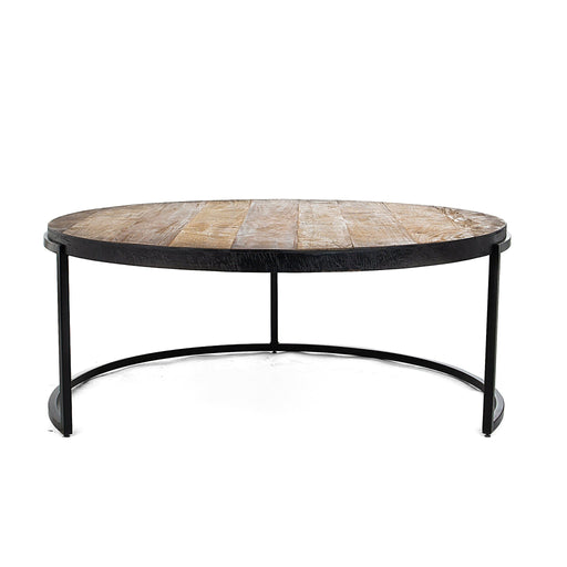 dBodhi Karma Charcoal Round Coffee Table - Biku Furniture & Homewares