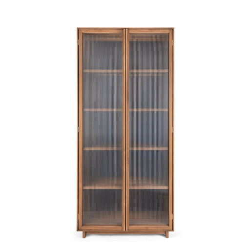 dBodhi Motion Display Cabinet 2 Textured Glass Doors - Biku Furniture & Homewares