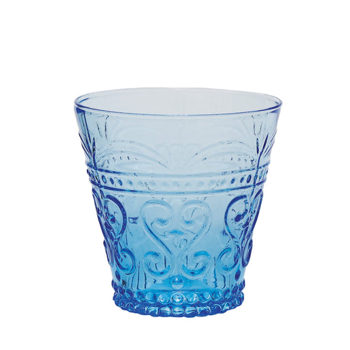 Drinking Glass Set of 4 8oz Light Blue - Biku Furniture & Homewares