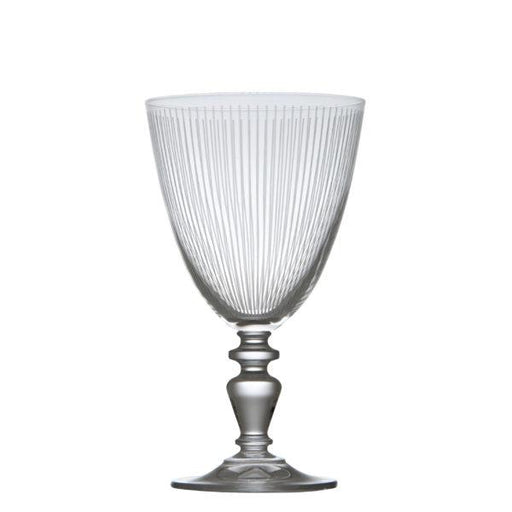 Elysee Stripe Wine Glass - Biku Furniture & Homewares