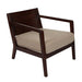 Everleigh Ash Wooden Occasional Chair - Biku Furniture & Homewares