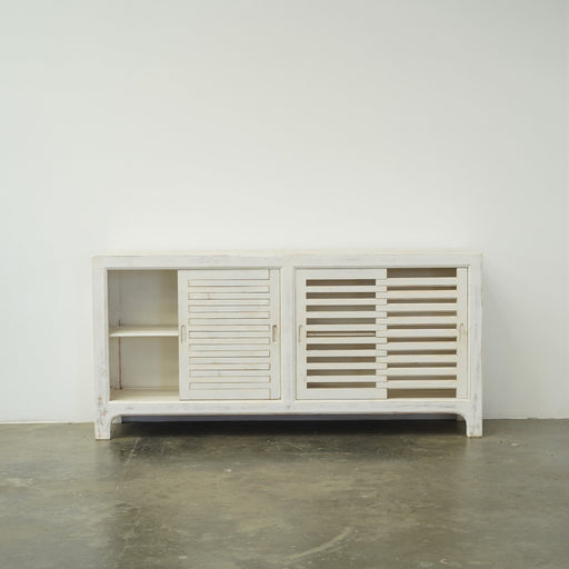 Henri Pine 4 Door Sideboard - Biku Furniture & Homewares