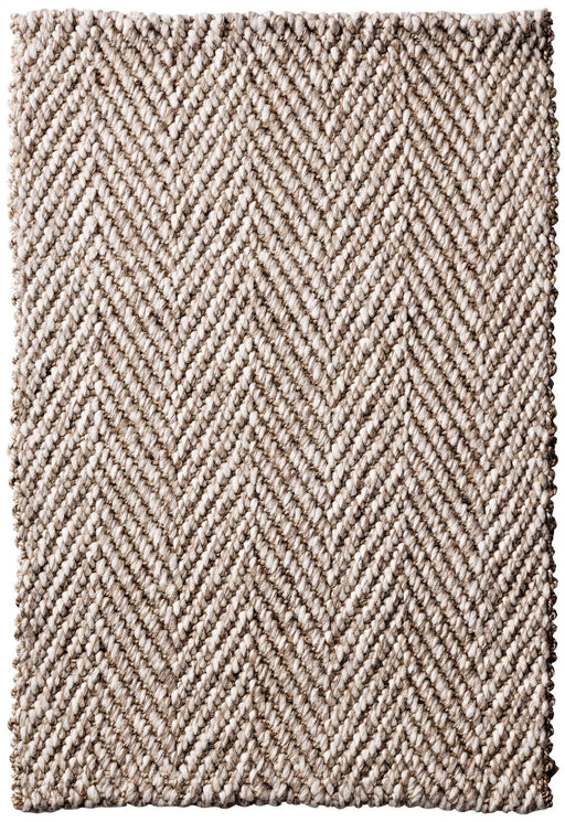 Kashmir Hemp /Wool Natural Herringbone Rug - Biku Furniture & Homewares