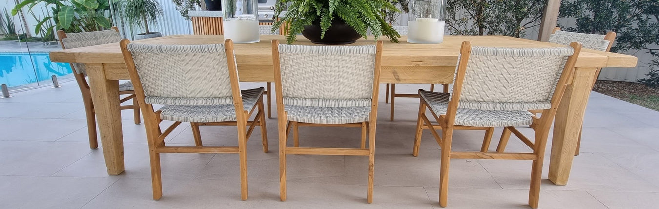 Coastal Dining Chairs & Designer Dining Chairs - Biku Furniture & Homewares