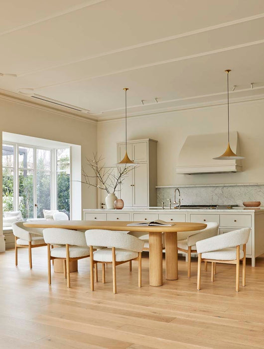 Seb Oval Dining Table - Oak