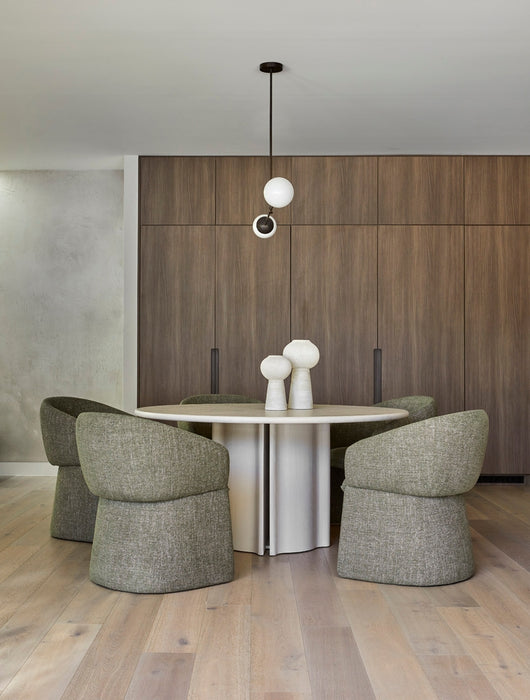 Leon Round Dining Table - Porcelain