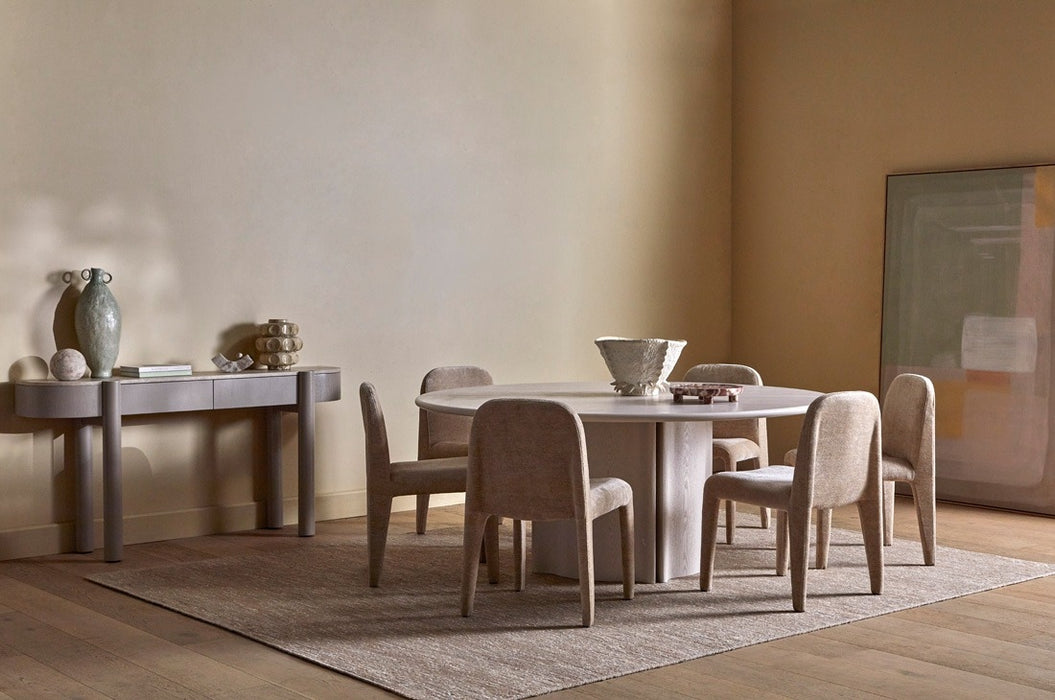 Leon Round Dining Table - Porcelain