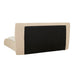 Madrid Curve Bed - Beige Chunky Boucle