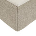 Madrid Curve Bed - Mercury Boucle