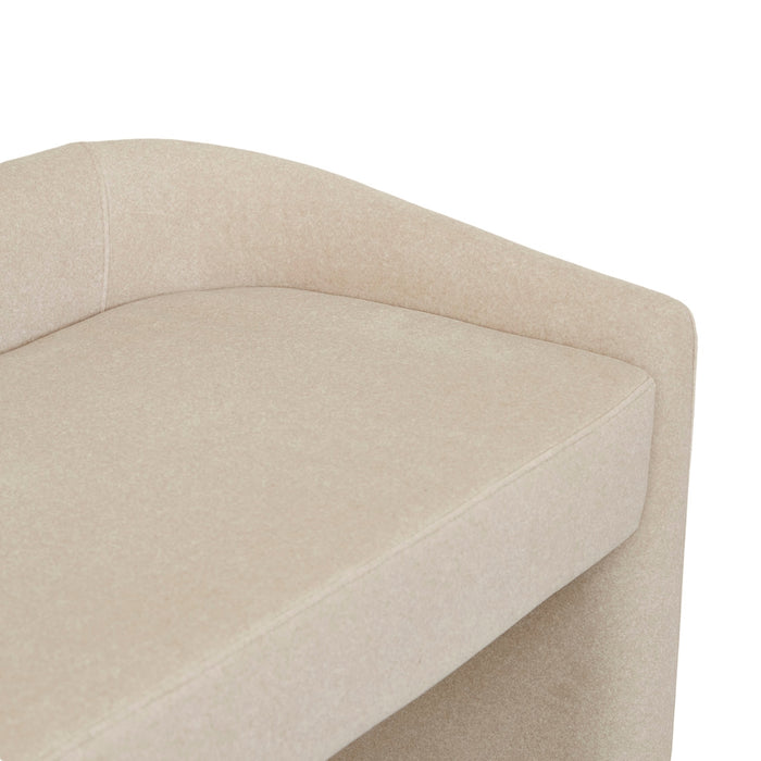 Addison Bench Seat - Greige