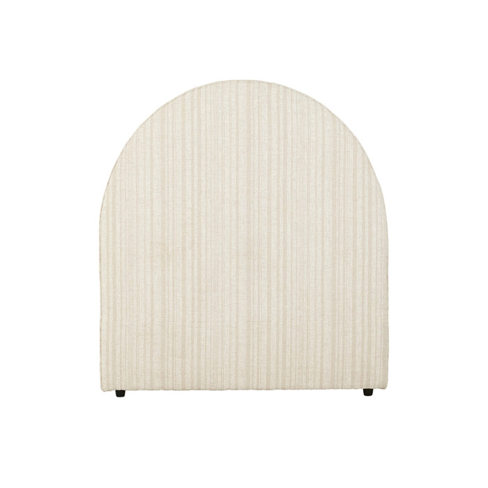 Madrid Arch Bedhead - Natural Stripe