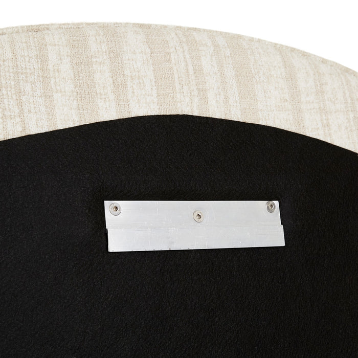 Madrid Arch Bedhead - Natural Stripe