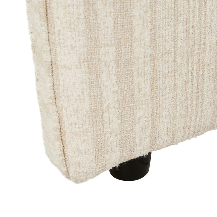 Madrid Arch Bedhead - Natural Stripe