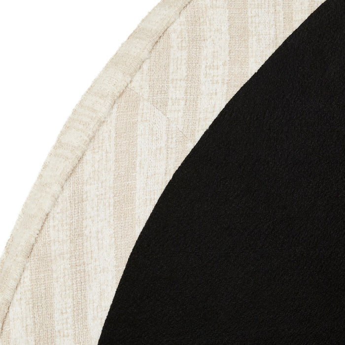 Madrid Arch Bedhead - Natural Stripe