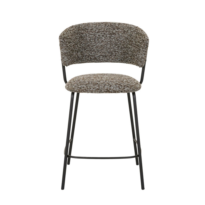 Mimi Barstool - Coffee Bean - Matt Black