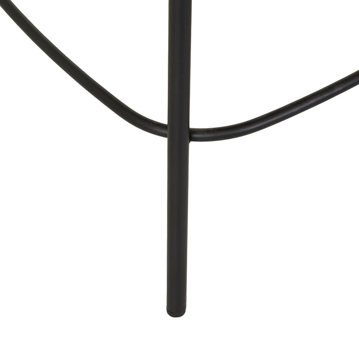 Mimi Barstool - Coffee Bean - Matt Black