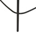 Mimi Barstool - Coffee Bean - Matt Black