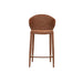 Theo Barstool - Tawny - Nutmeg PU