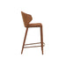 Theo Barstool - Tawny - Nutmeg PU