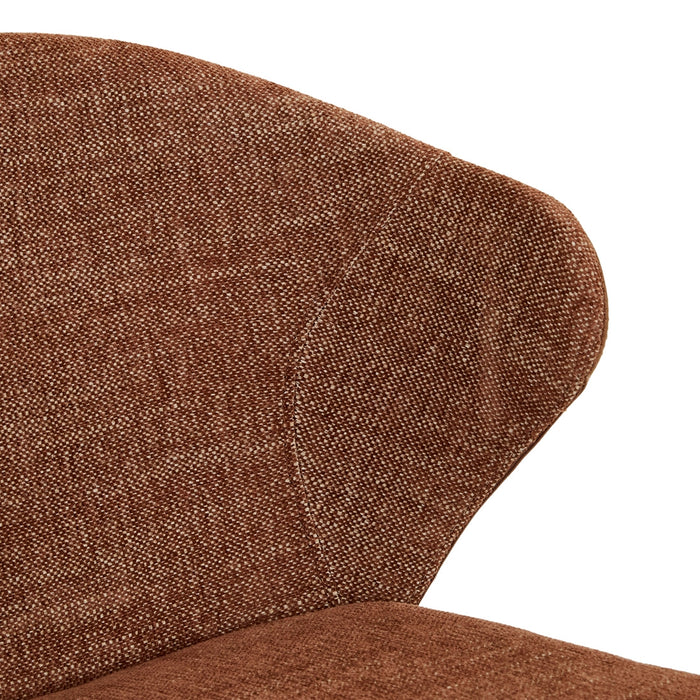 Theo Barstool - Tawny - Nutmeg PU