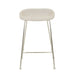 Turner Barstool - Feather Speckle - Chrome