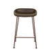 Turner Barstool - Vintage Matt Dark Brown PU - Matt Syrah