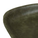 Turner Barstool - Vintage Matt Green PU - Black Metal