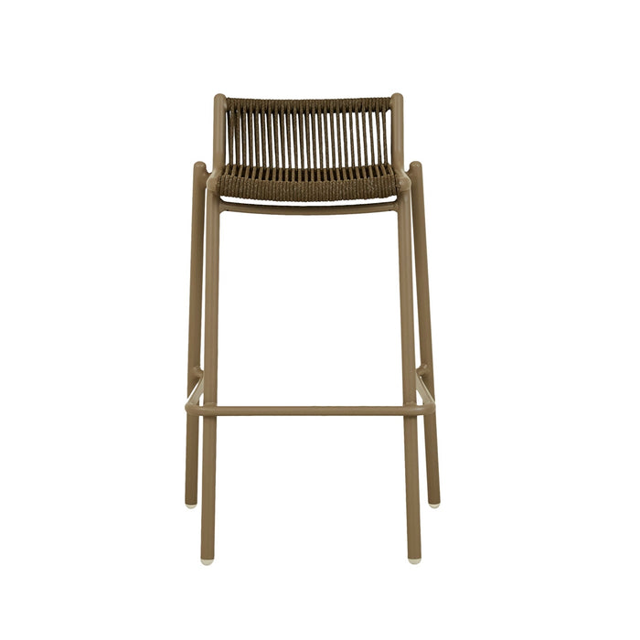 Valencia String Barstool - Mocha - Soft Umber