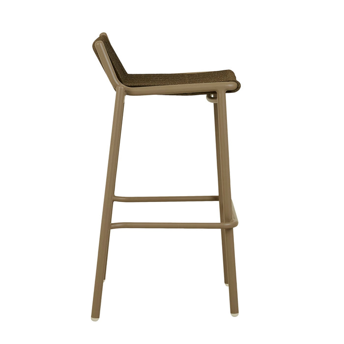 Valencia String Barstool - Mocha - Soft Umber