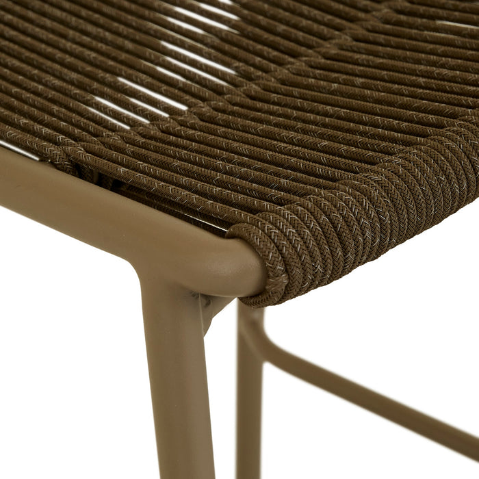 Valencia String Barstool - Mocha - Soft Umber
