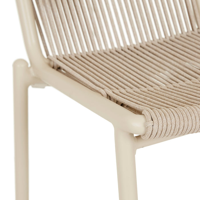 Valencia String Barstool - Sand - Beige