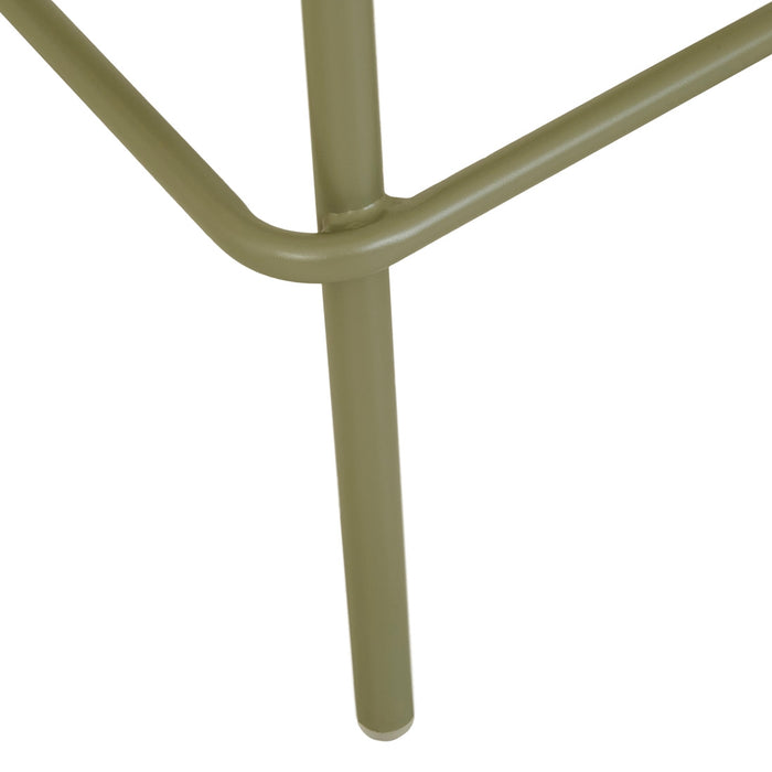 Valencia String Barstool - Sand - Jungle Green