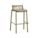 Valencia String Barstool - Sand - Jungle Green