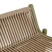 Valencia String Barstool - Sand - Jungle Green