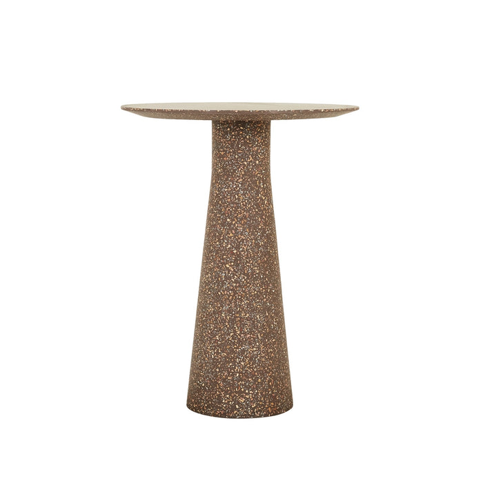 Livorno Cafe Bar Table - Mocha Terrazzo