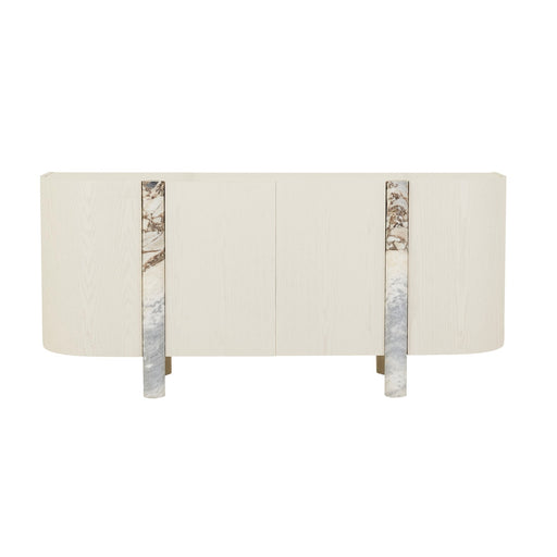 Artie Marble Buffet - Matt Ocean Marble - Porcelain