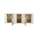 Artie Marble Buffet - Matt Ocean Marble - Porcelain