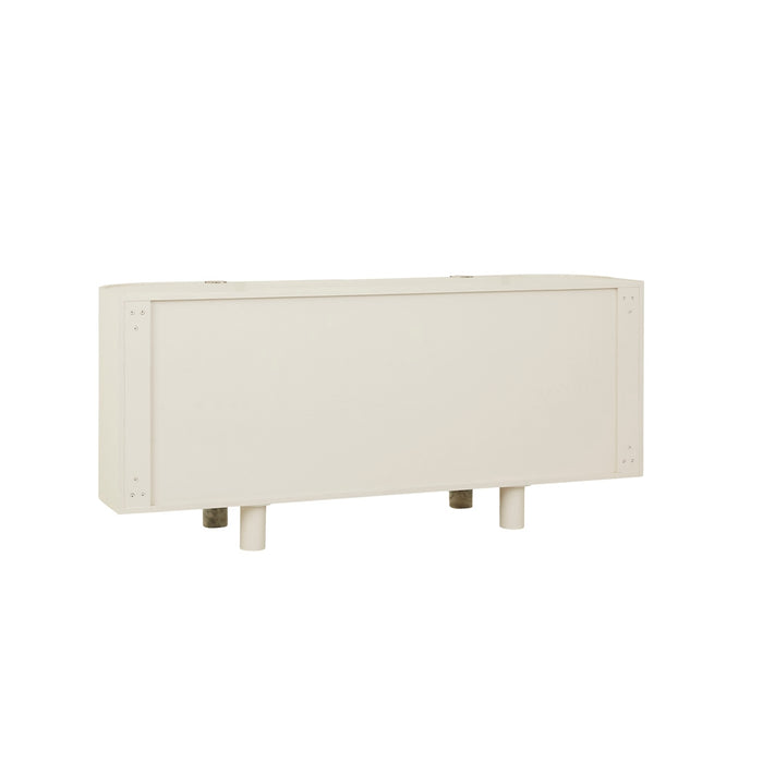 Artie Marble Buffet - Matt Ocean Marble - Porcelain