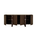 Artie Marble Buffet - Ruby Marble - Tobacco Ash