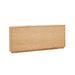 Oberon Crescent Marble Buffet - Satin Onyx Travertine - Natural Ash