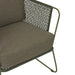 Cabana Sleigh Occasional Chair - Emerald - Moss