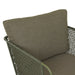 Cabana Sleigh Occasional Chair - Emerald - Moss