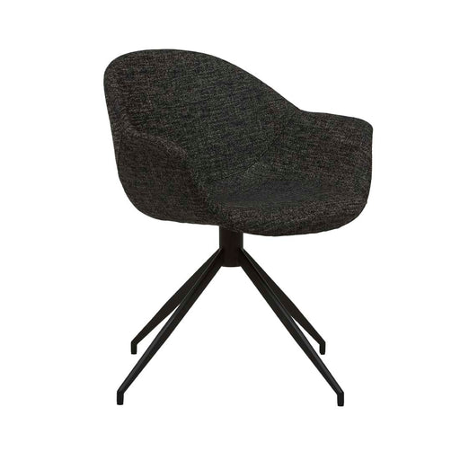 Daisy Spider Leg Office Chair - Ebony Weave