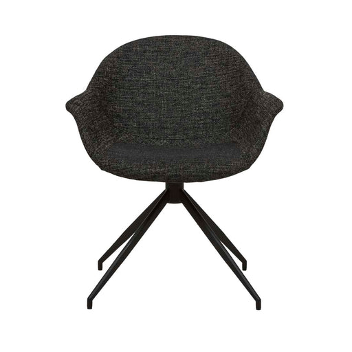 Daisy Spider Leg Office Chair - Ebony Weave