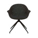 Daisy Spider Leg Office Chair - Ebony Weave