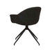Daisy Spider Leg Office Chair - Ebony Weave