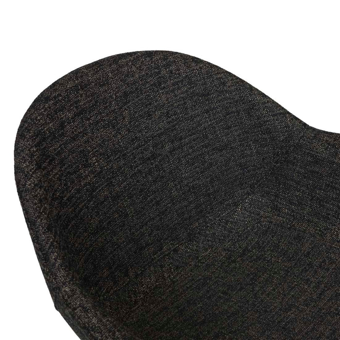 Daisy Spider Leg Office Chair - Ebony Weave