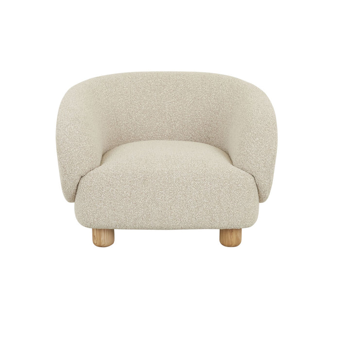 Flo Occasional Chair - Moonbeam - Natural Ash