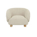 Flo Occasional Chair - Moonbeam - Natural Ash